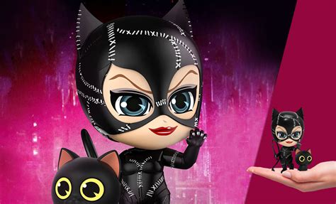 Catwoman With Whip Cosbaby S Collectible Set By Hot Toys Sideshow Collectibles