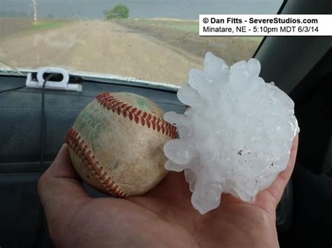 45 Inch Hail In The Nebraska Panhandle On 6314 Weather Cloud Rain