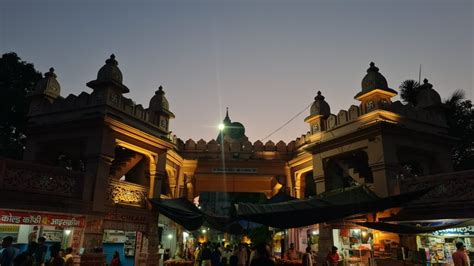 Night Temple Gate View Image Varanasi Best - Varanasi Best Images Free ...