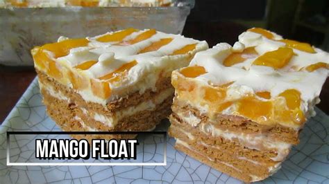 How To Make Mango Float Recipe No Bake Mango Float Viva Recipes