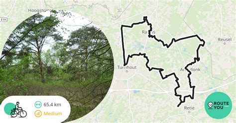 Retie Oud Turnhout Arendonk 65 4 Km Recreatieve Fietsroute RouteYou