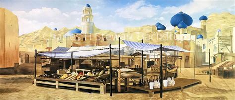 Arabian Market Backdrop Backdrops By Charles H Stewart