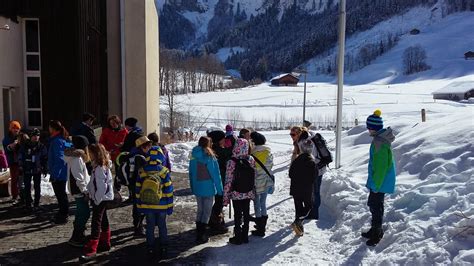 Schneesportlager Langendorf R Ttenen Abreisetag