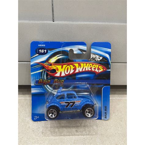 Xe M H Nh Ch I Hotwheels Volkswagen Beetle Baja Bug Card