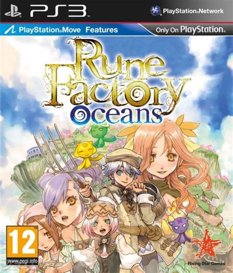 Carátula oficial de Rune Factory Tides of Destiny PS3 3DJuegos