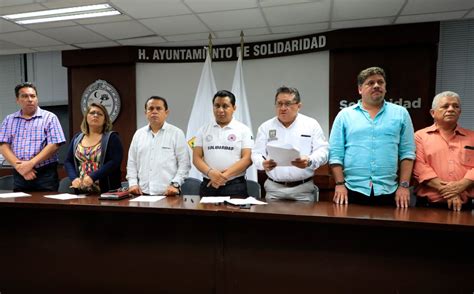 Instalan En Solidaridad El Comit Para Atender Posible Contingencia