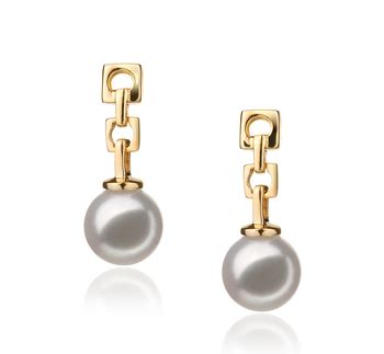 Mm Hanadama Aaaa Quality Japanese Akoya Cultured Pearl Earring