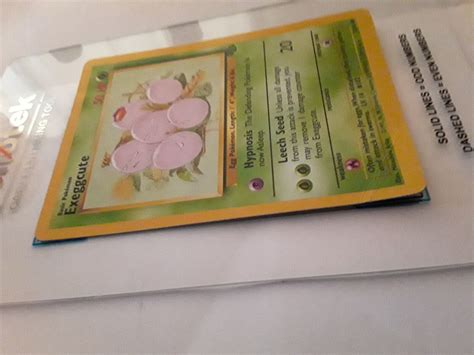 Pokemon Card 1st Edition Common Jungle Set 1999 Exeggcute 52 64 EBay