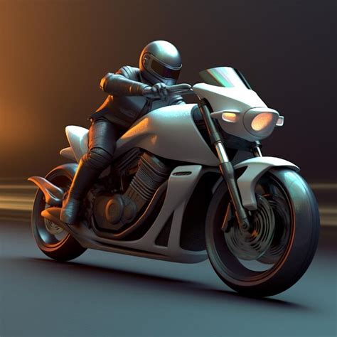 Premium AI Image | a motorcycle with a helmet on it that says " moto