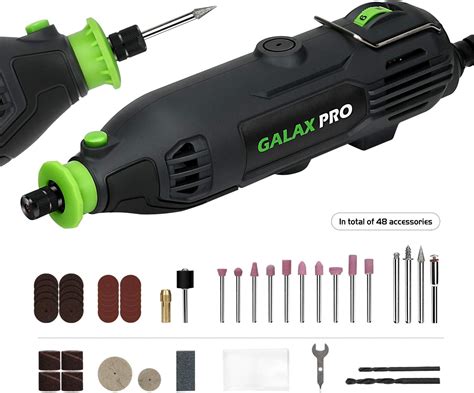 GALAX PRO Outils Rotatifs Multifonction 135W 7 Vitesse Variable Mini