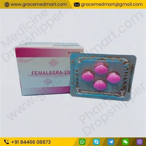 100 Mg Sildenafil Femalegra Tablets Packaging Size 4 Tablet In A