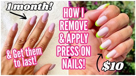 Complete Press On Nails Tutorial Press On Nails Nail Tutorials Nail