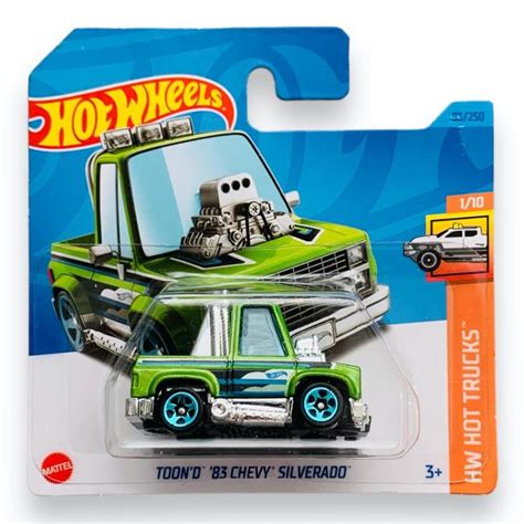Nov Aut Ko Hot Wheels Chevy Silverado Tooned Aukro