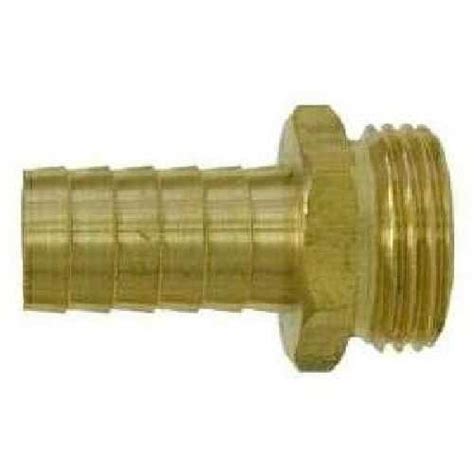 3 4 Male Garden Hose X 1 2 Barbed Brass 30040 Threaded X Barbed