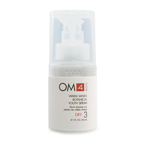 Organic Male Om4 Dry Step 3 Serum Warm Sands Botanical Youth Serum