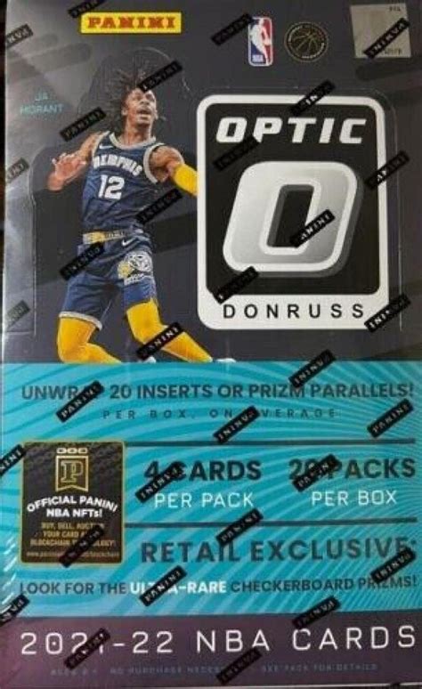 Buy Panini Donruss Optic Nba Basketball Factory Sealed Retail