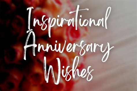 30 Inspirational Wedding Anniversary Messages Anniversary Wishes