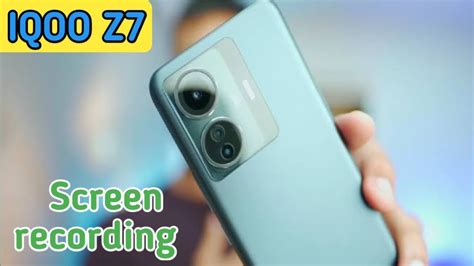 Screen Record In Iqoo Z How To Screen Recording In Iqoo Z Iqoo Z