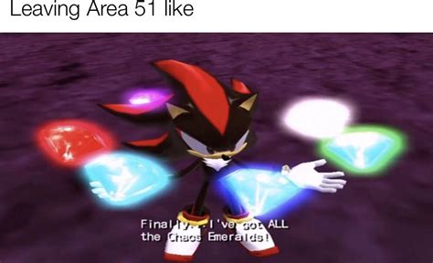 The Chaos Emeralds Meme - pashamoms