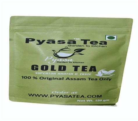 Packet 150g Pyasa Gold Assam Tea Granules At Rs 139packet In Guwahati Id 2852843192588