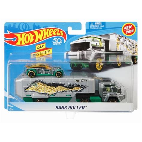 Hot Wheels Set Cu Camion Si Masina Bank Roller MTBDW51 FKW87 Libraria CLB