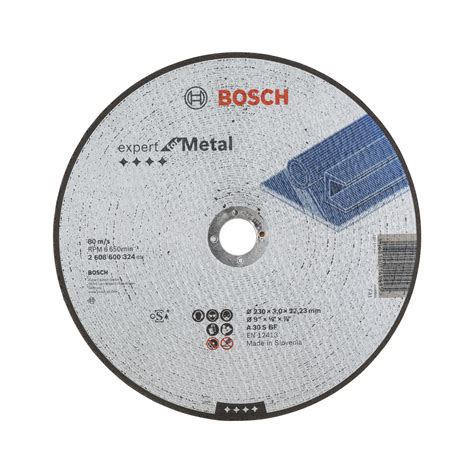 Dedeman Disc debitare metale, Bosch Expert for Metal, 230 x 22.23 x 3 ...