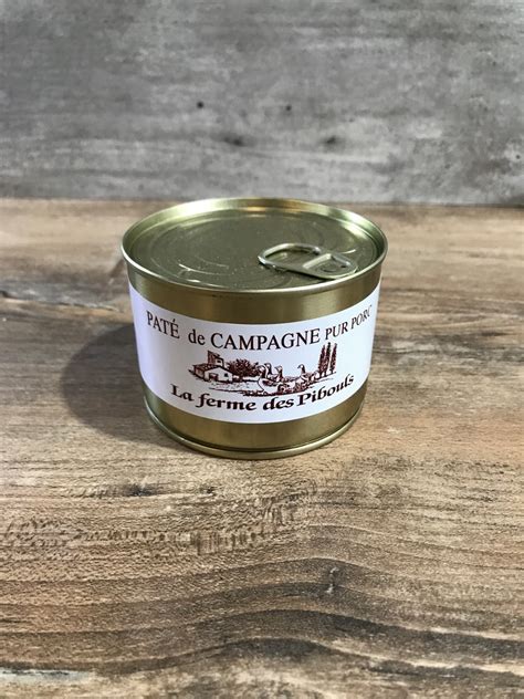 Pâté de Campagne Pur Porc 240g LA FABRIC DES PIBOULS