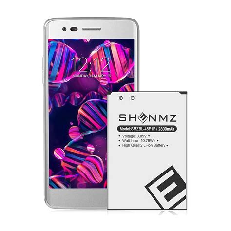 Shenmz Bl 45f1f Battery 2024 Upgraded 2800mah High Capacity Li Ion Replacement