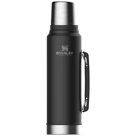 Stanley Classic Vacuum L Matte Black Flask Outdoor Warehouse