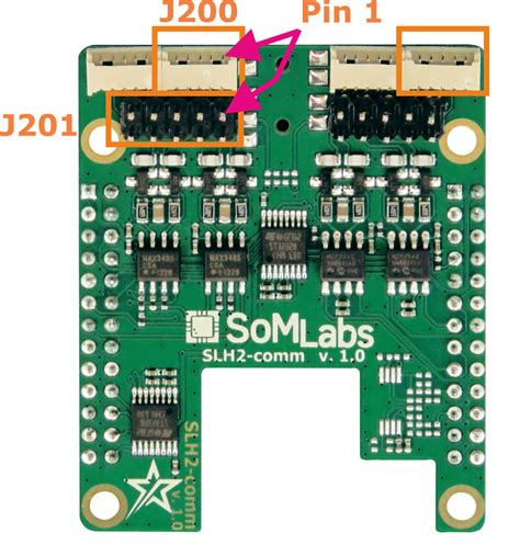 Slh Comm Datasheet And Pinout Somlabs Wiki