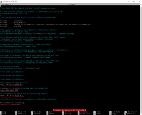 Linux Sudoers Sudo Command File