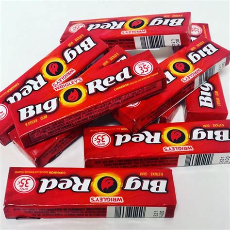 Big⛔Red!!! - вот где истинное пламя!!! Любимая жвачка Майкла Джексона с ...