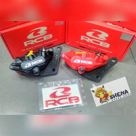 Promo Kaliper RCB E SERIES 2 Piston R15 V2 V3 V4 ORIGINAL Pemasangan