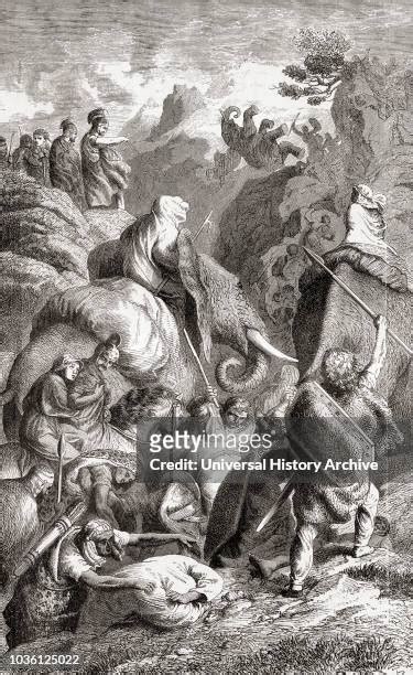 35 Hannibal And His Army Crossing The Alps Stock Photos, High-Res ...