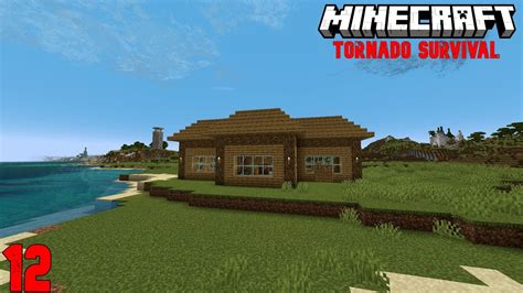 Minecraft Tornado Survival S Ep New House Huge F