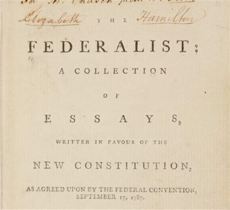 Federalist 10 Teaching American History