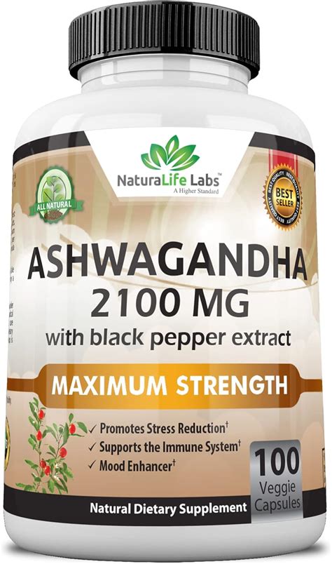 Amazon Organic Ashwagandha Mg Vegan Capsules Pure