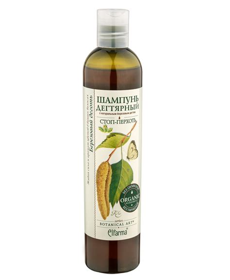 Botanical Art,Шампунь лечебный от перхоти и выпадения волос дегтярный ...