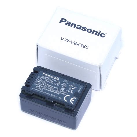 USED Panasonic VW VBK180 Rechargeable Lithium Ion Battery Pack