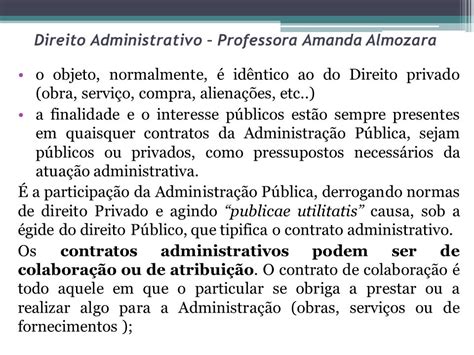 Direito Administrativo Professora Amanda Almozara Ppt Carregar