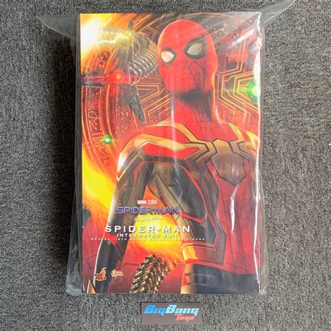 Hot Toys Spider Man No Way Home Th Scale Spider Man Integrated Suit Collectible Figure