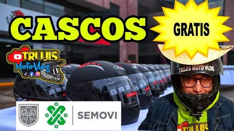 CASCOS CERTIFICADOS GRATIS En La CDMX Trujismotovlog YouTube