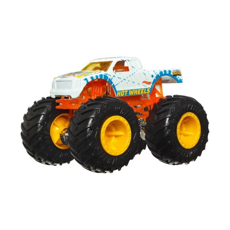 Masinuta Hot Wheels Monster Trucks Color Shifters The Hog EMAG Ro