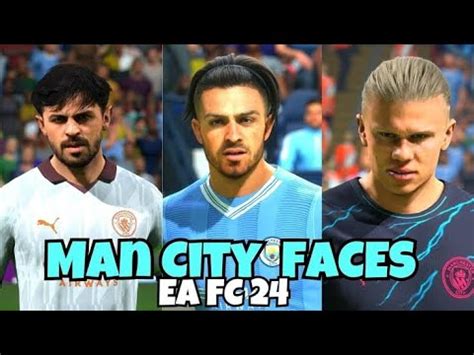 Manchester City Full Facepack Fifa 16 Mobile Mod Fc24 23 24 YouTube