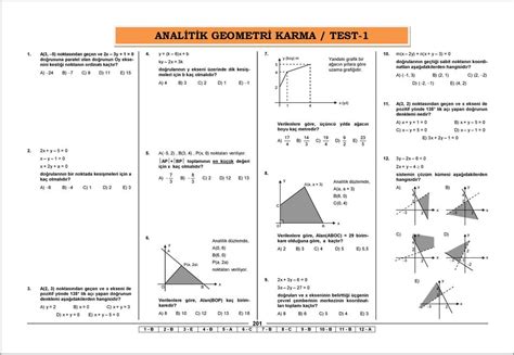 Kpss Analitik Geometri Çıkmış Sorular Pdf