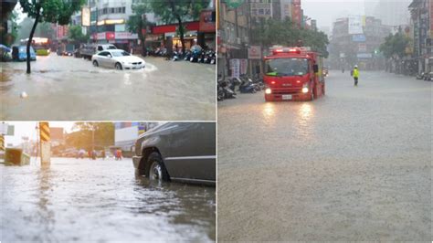 雨炸北市多處積淹水 開車遇淹水4招保平安 地球黃金線