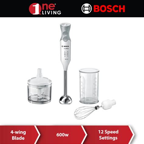 Bosch Hand Blender ErgoMixx 600 W White MSM66150