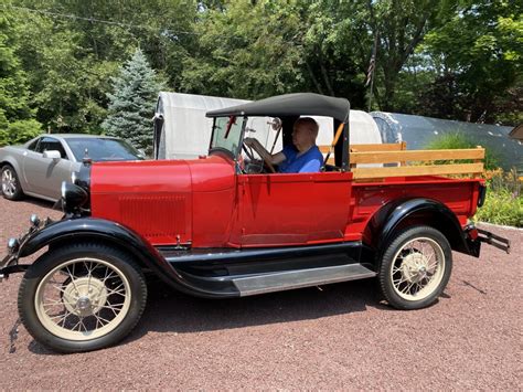 1928 Ford Model A Roadster Pick Up Truck North Fork Vintage Cars