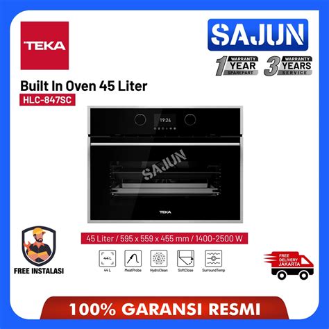 Jual TEKA Steam Oven HLC 847 SC Oven Tanam Compact Combi 45L Shopee