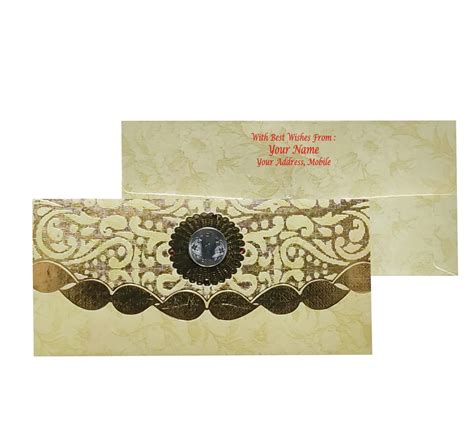 Green Colour Fancy Wedding Shagun Gift Money Envelopes Lifafa With